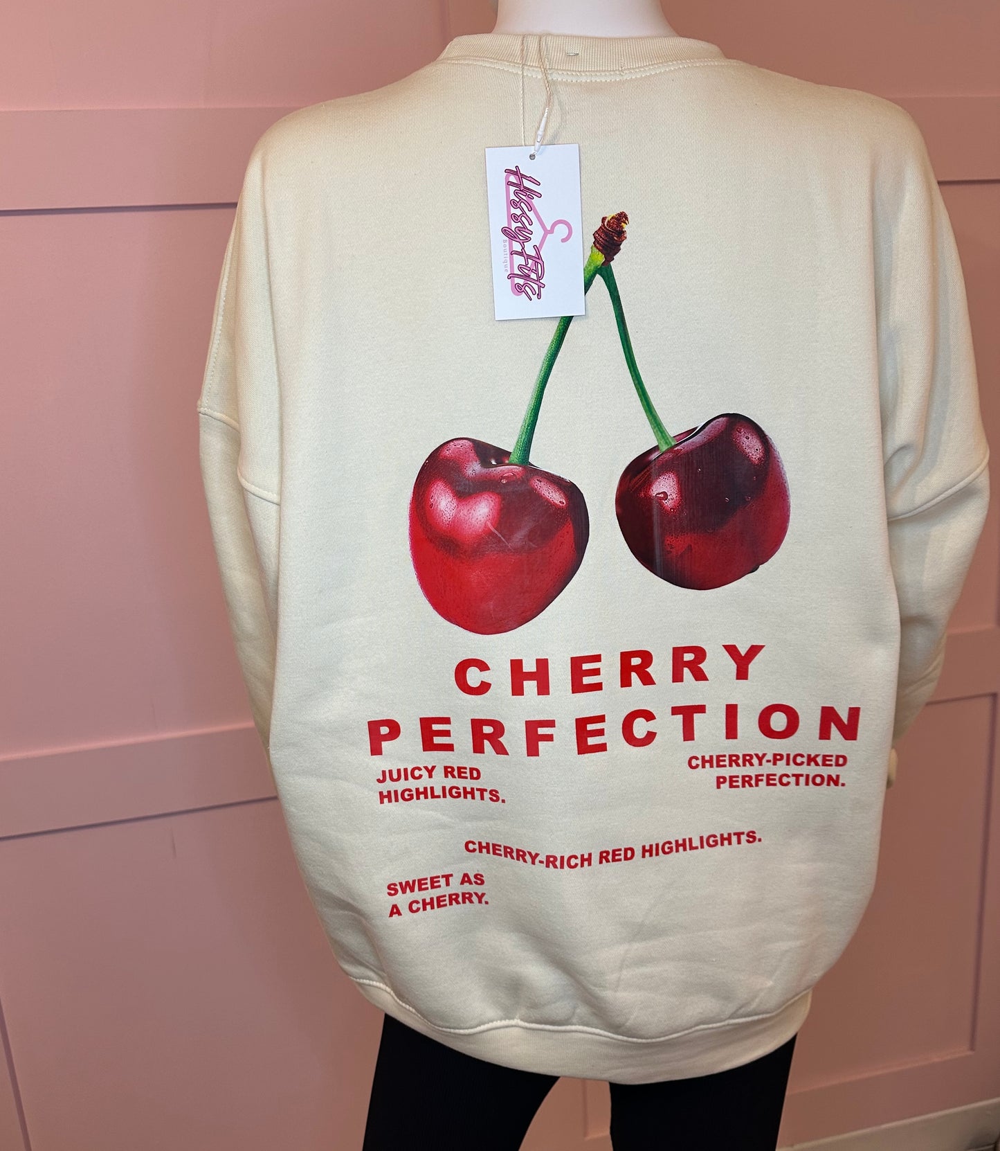 "CHERRY PICKED PERFECTION" SWEATSHIRT