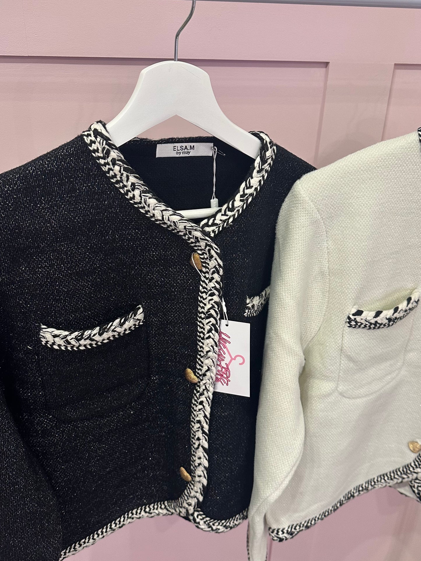 SPARKLE TWEED CARDIGAN