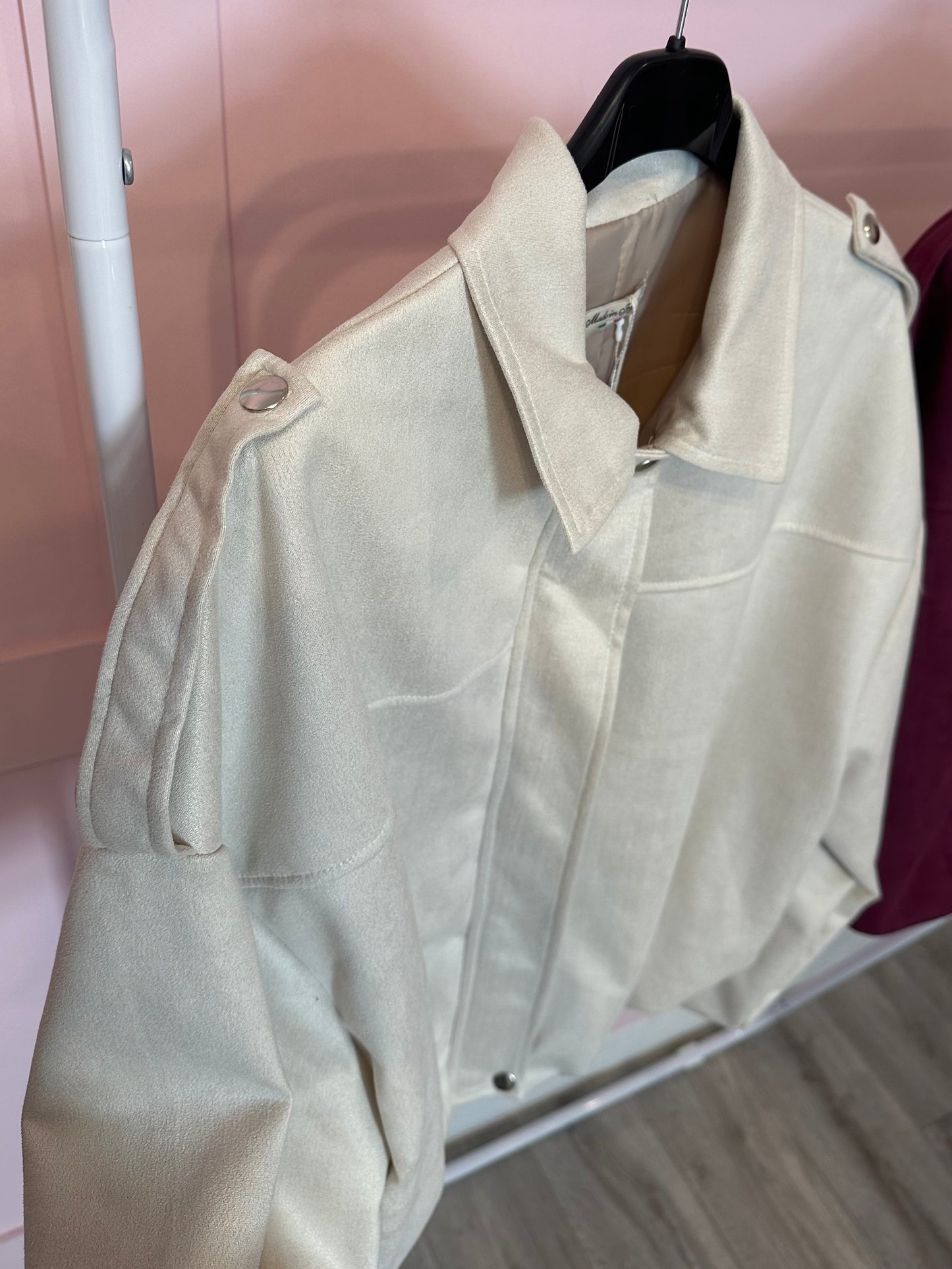 SUEDE BOMBER JACKET