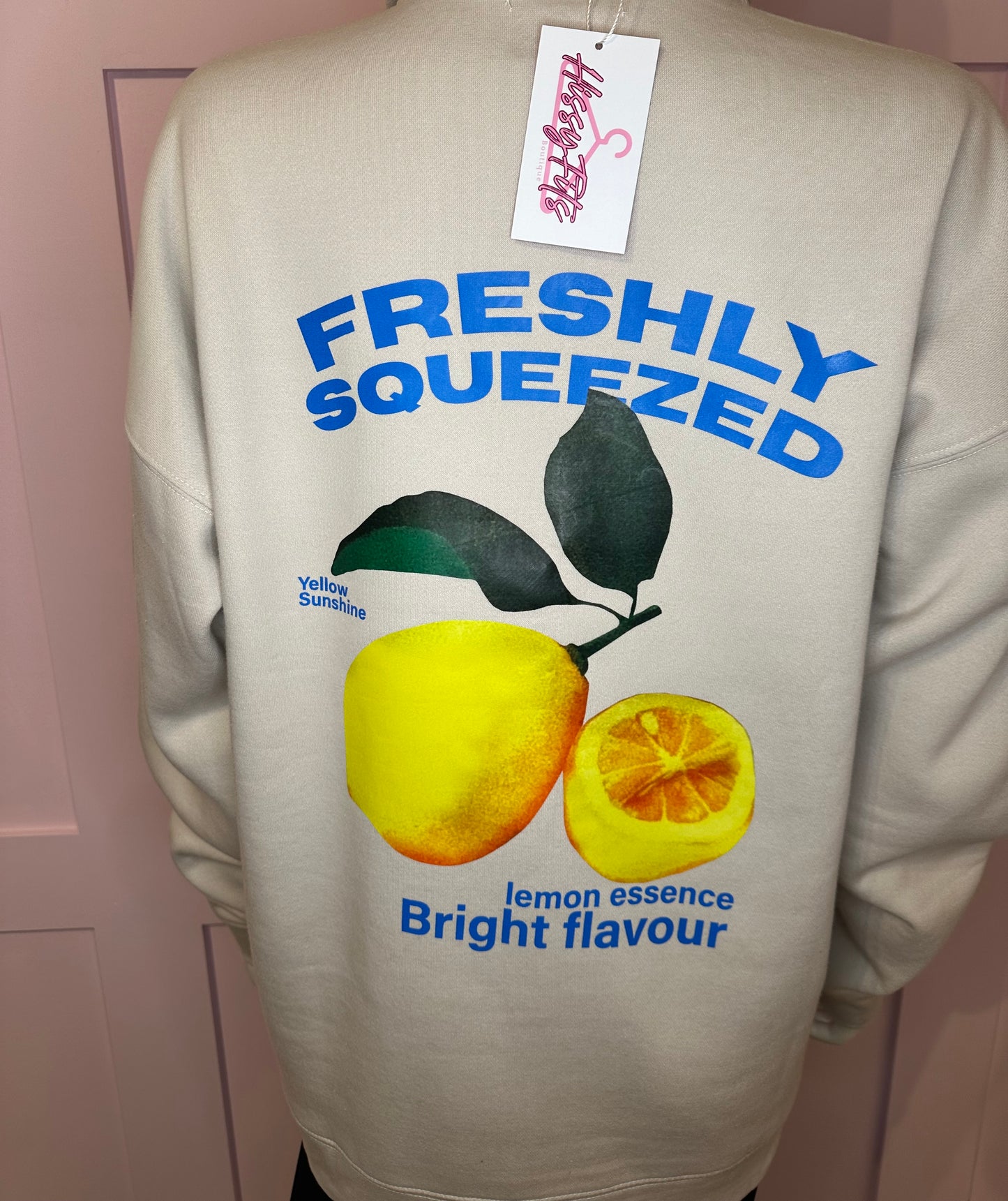 "FRESHLY SQUEEZED" QUARTER ZIP