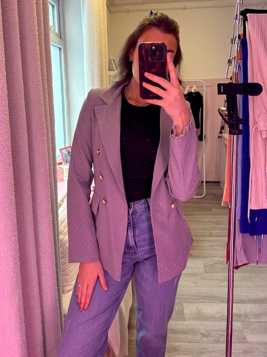 DIAMANTE SPARKLE BLAZER