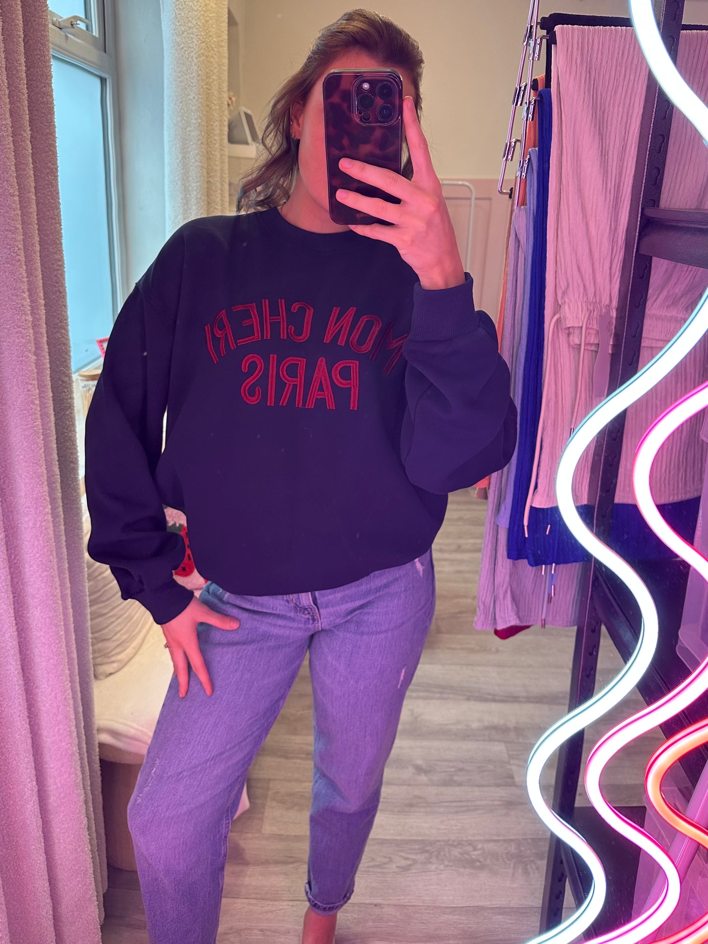 "MON CHERI PARIS" SWEATSHIRT