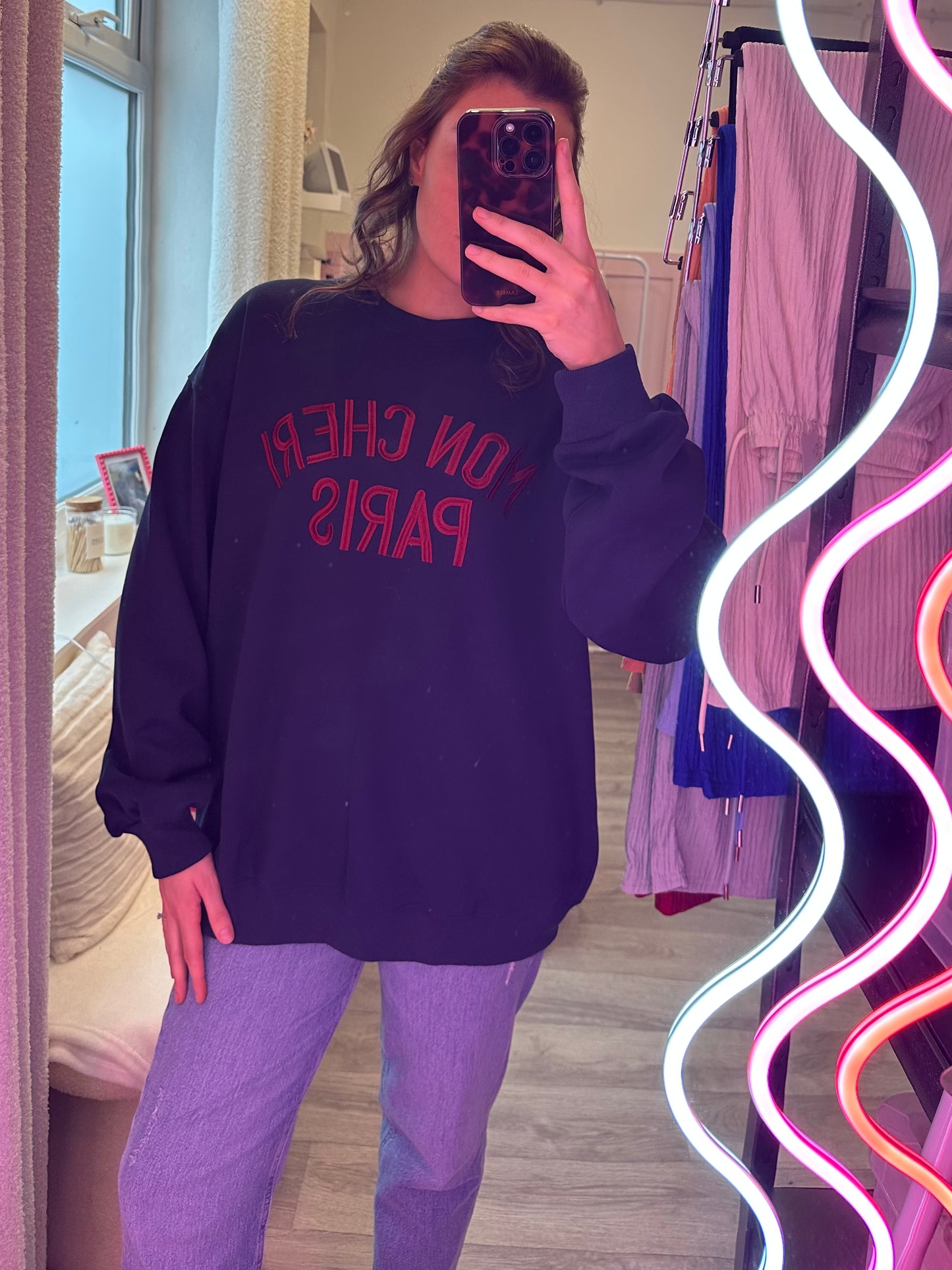 "MON CHERI PARIS" SWEATSHIRT