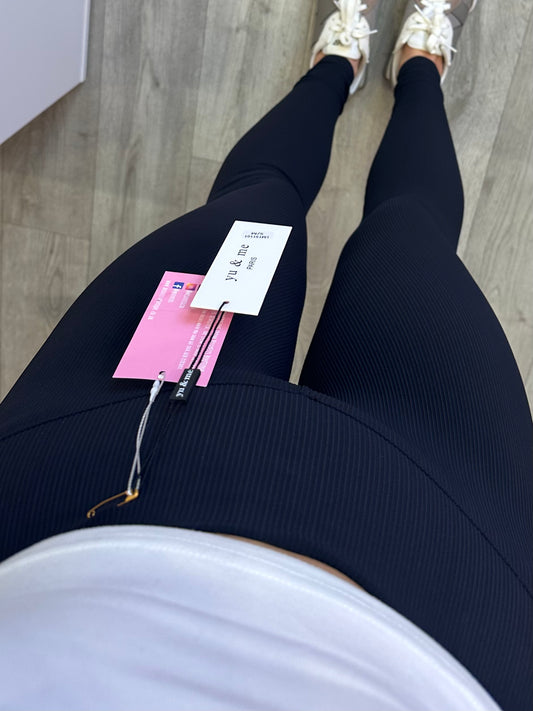 RIBBED LEGGINGS