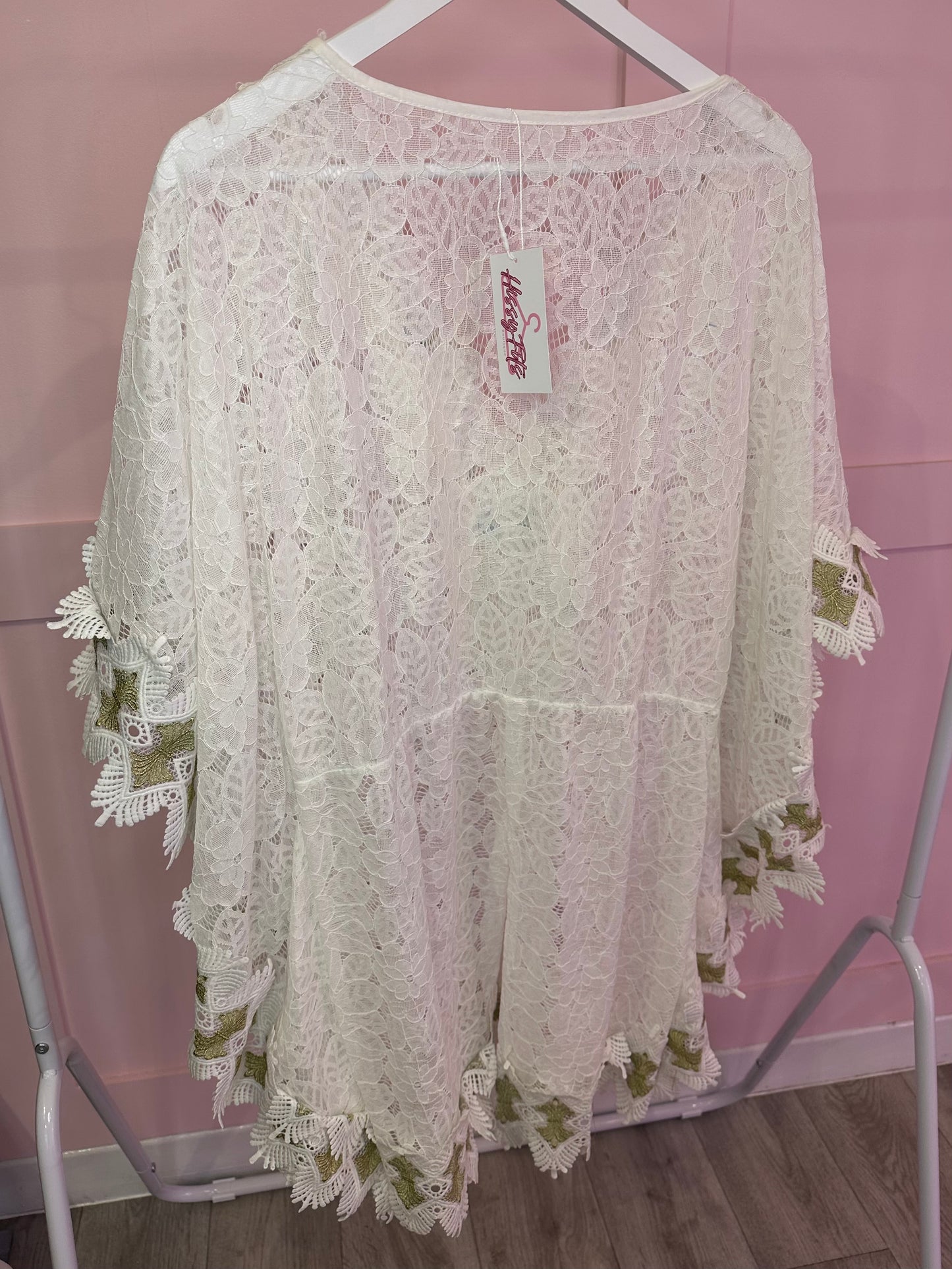 PASTEL TASSEL SHEER SUN DRESS