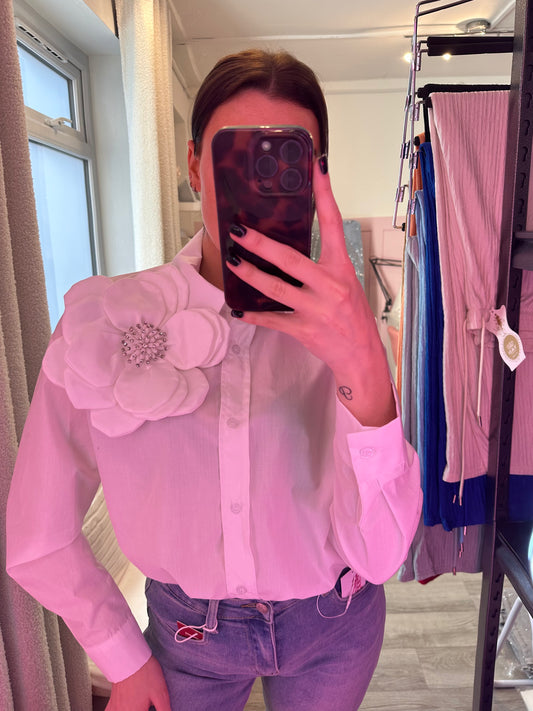 3D FLOWER SHIRT